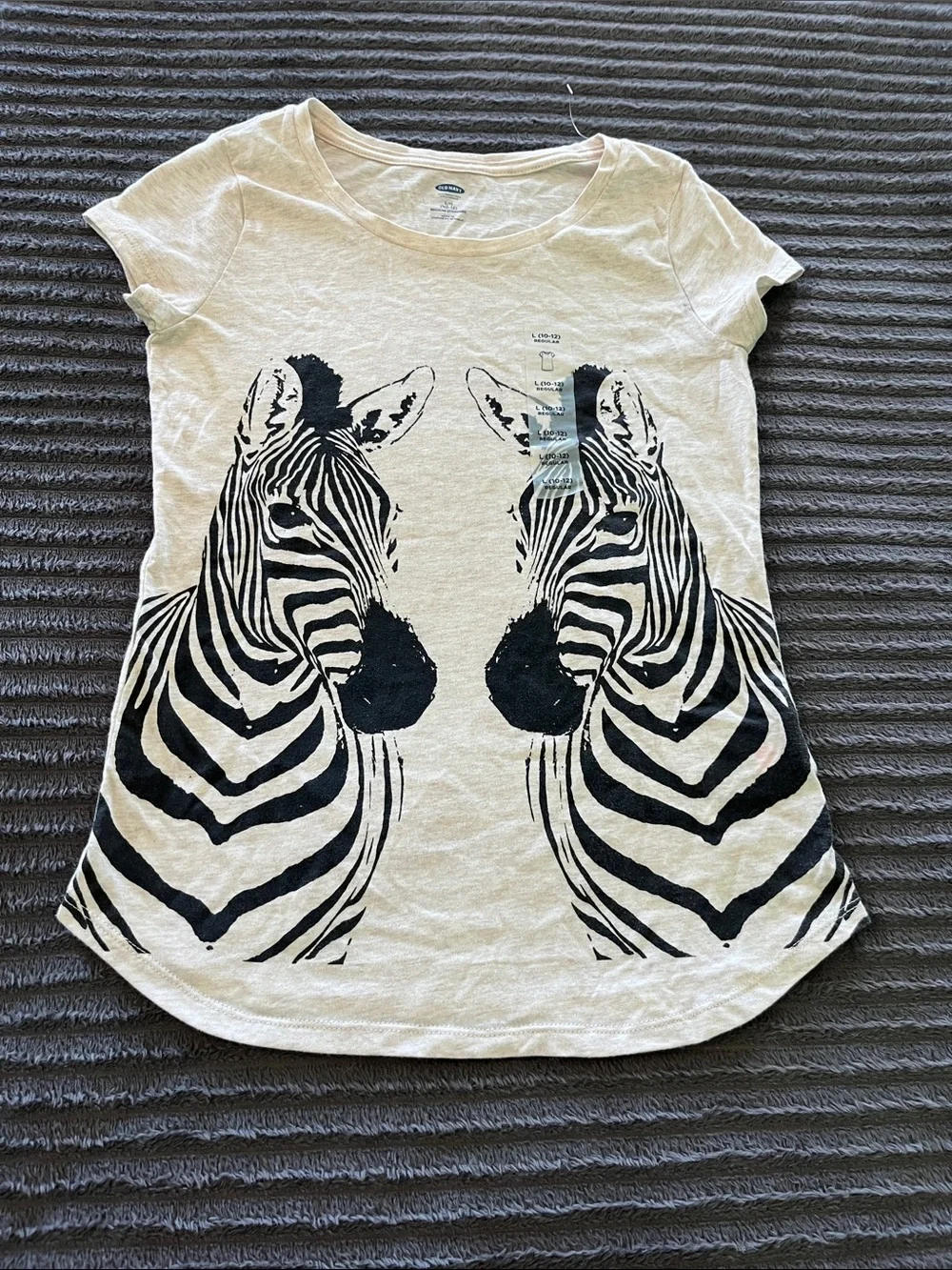 Zebra tee. New with tag